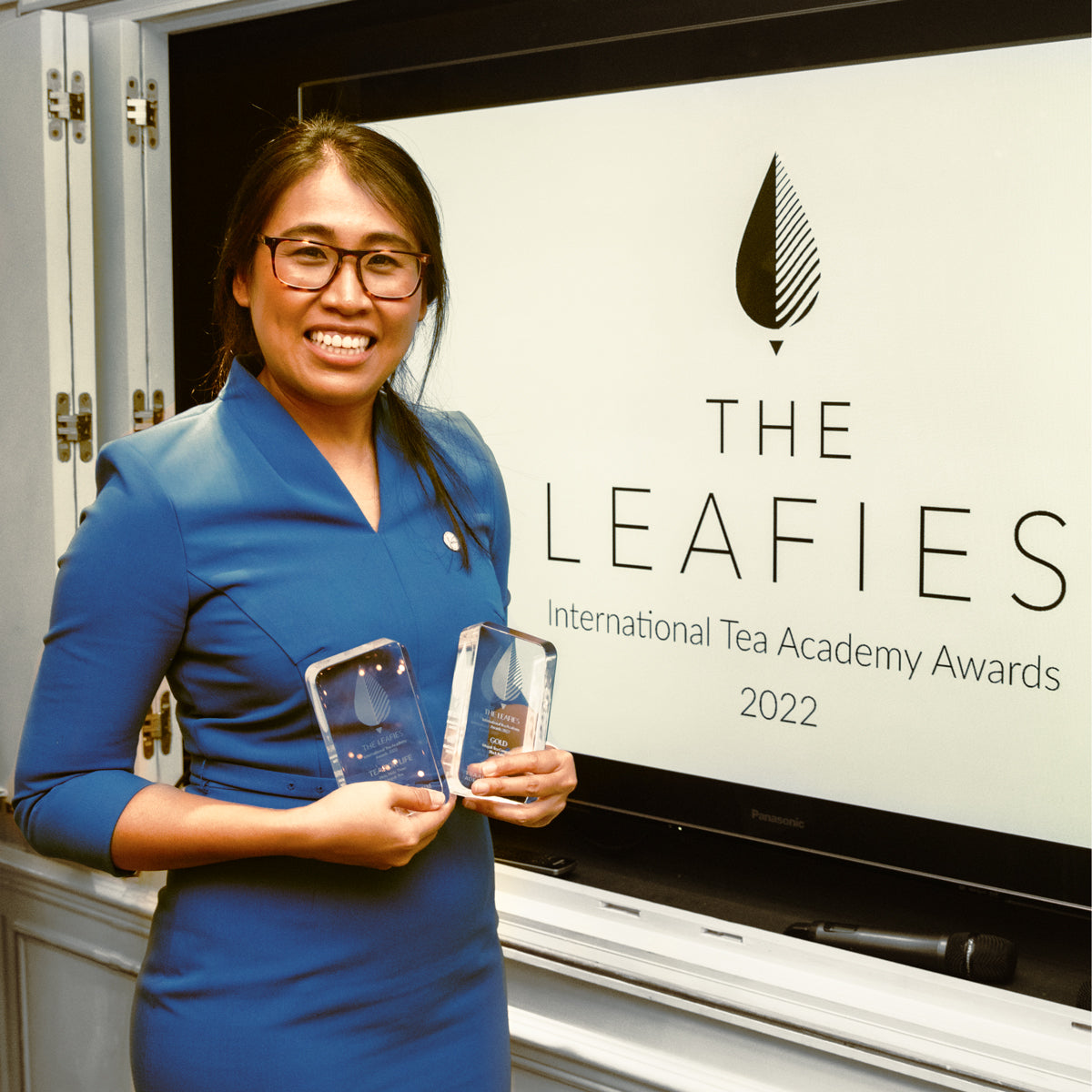 Phyu Thwe at the Leafies awards ceremony