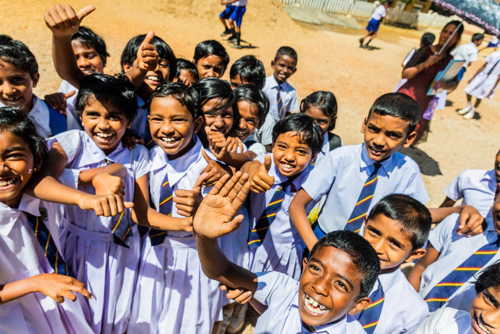 Kids in the Education Programme at the Tea Leaf Trust