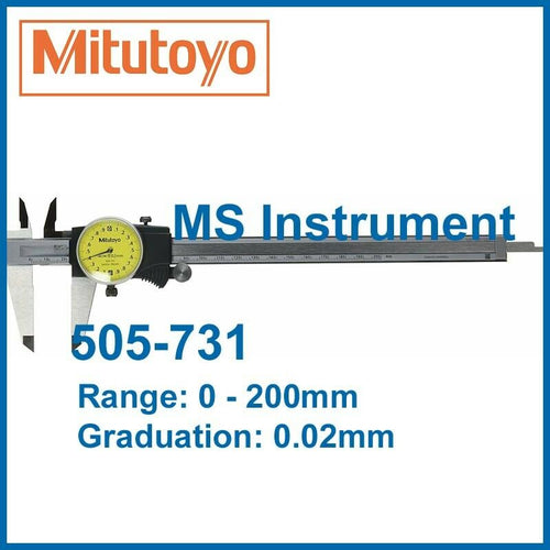 Mitutoyo 530-119 Standard Vernier Caliper 300mm 12 – MS Instrument