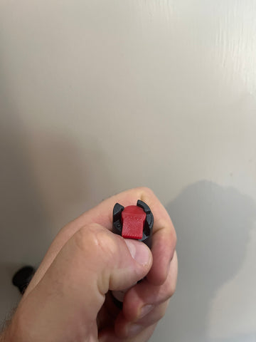 twist top on pepper spray for locking container for accidental misfire