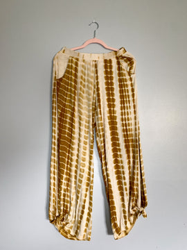 Mustard festival pants