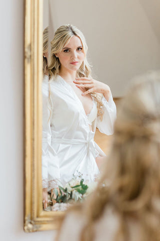 A special kind of bridal boudoir styled shoot