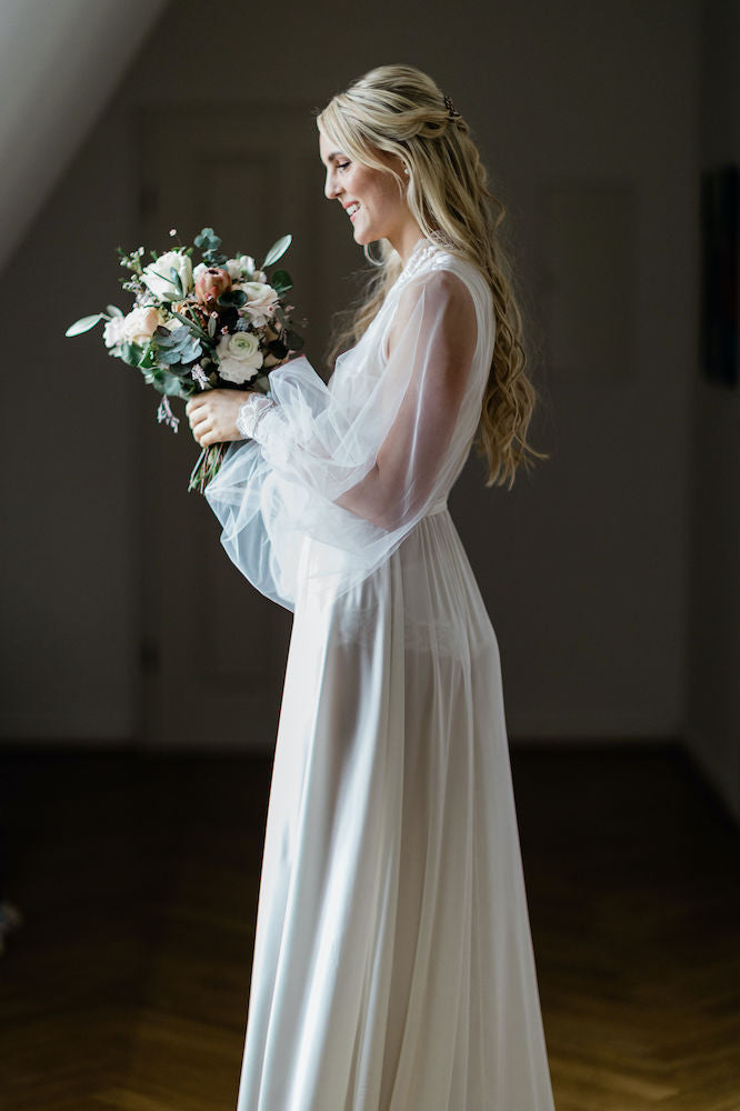 A special kind of bridal boudoir styled shoot