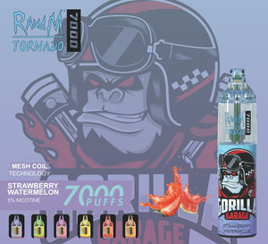 tornado vape randm disposable airflow puffs