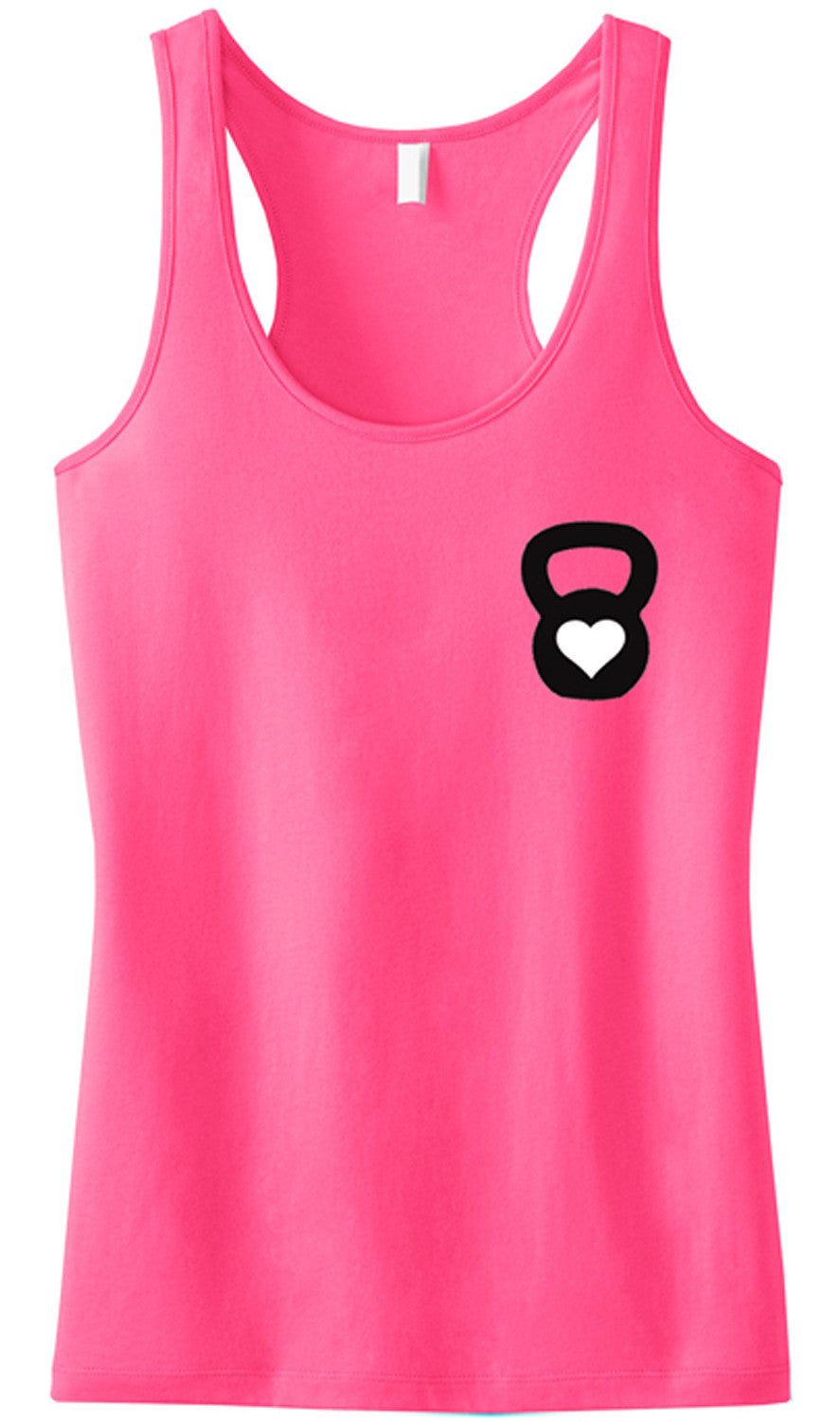 Kettle Belle Workout Tank Top Mini Logo, Pick Color – NobullWoman Apparel