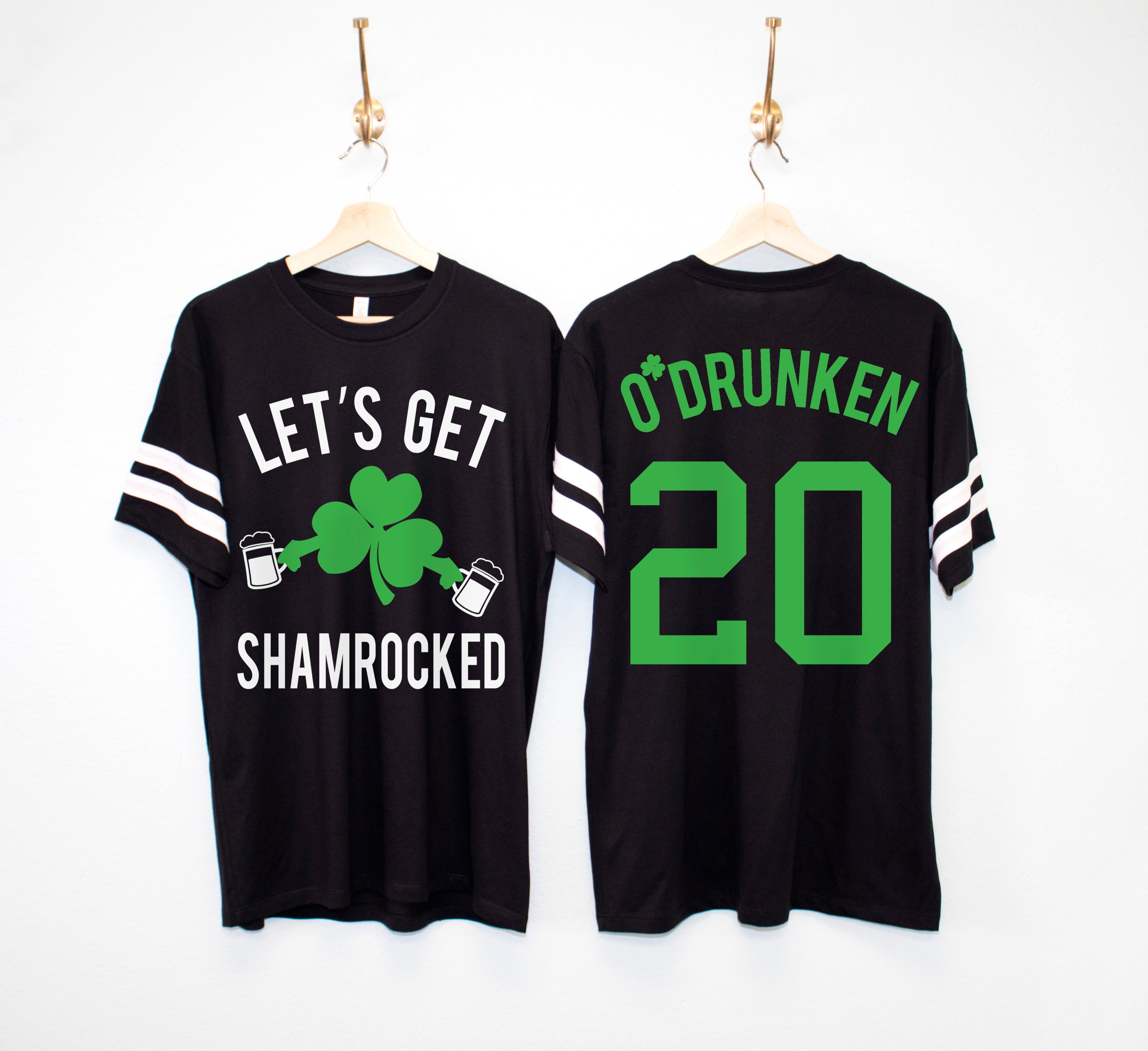 LET'S GET SHAMROCKED Custom Men's St 