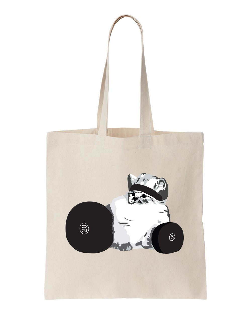 workout tote bag