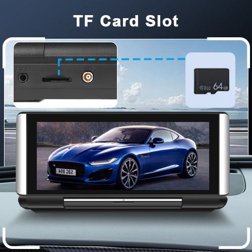 PODOFO 6.86-inch 2+32 Android 13.0 High Definition Foldable CarPlay Screen  Car Video Player Support Rear Camera Supports Android Auto Apple Airplay