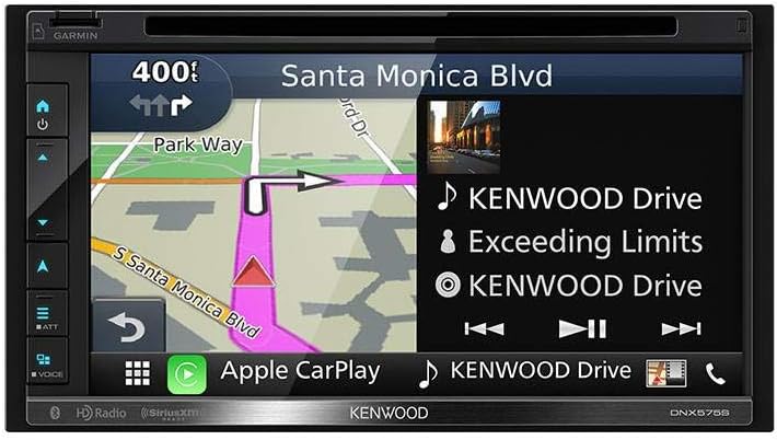 Kenwood DNX575S In-Dash Multimedia Receiver with Navigation