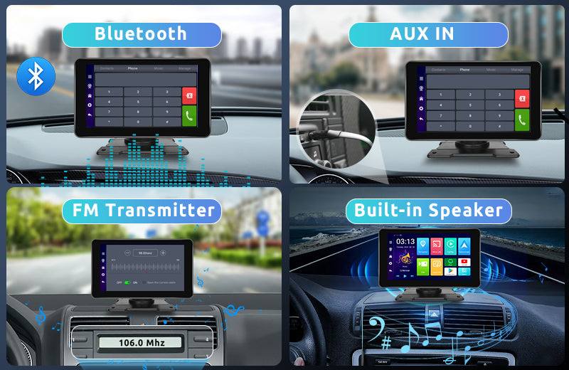 Podofo Radio de Coche para Seat Leon 2 MK2 2005-2012, Android 2G+32G Carplay