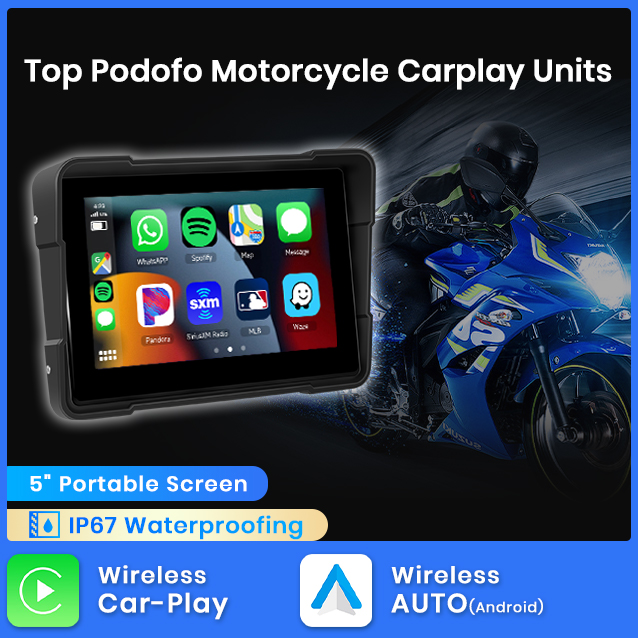 Comparing the Top Podofo Motorcycle Carplay Units: Which One Is Right for You?