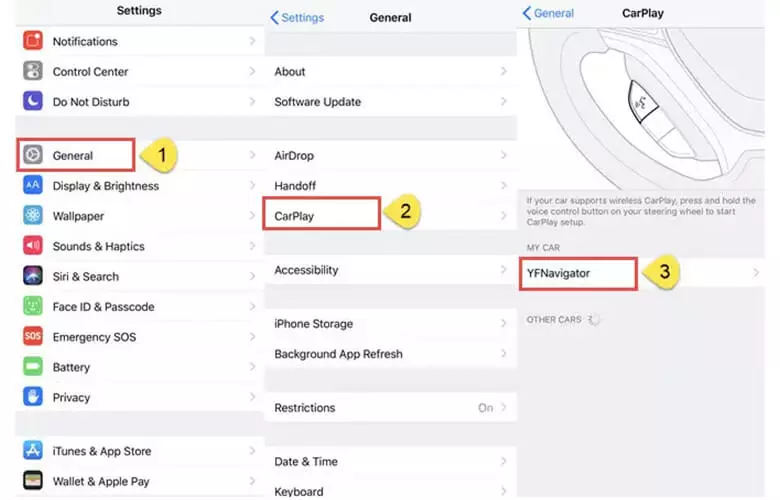 How to Screen Mirror your iPhone&Android to your Car Display