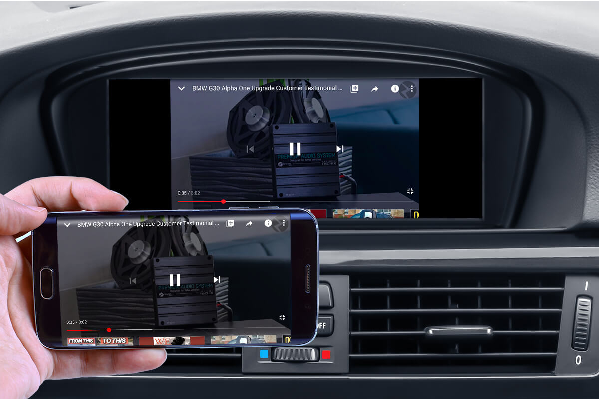 How to Screen Mirror your iPhone&Android to your Car Display