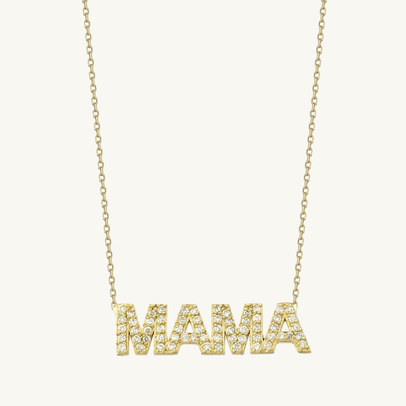 mama name necklace