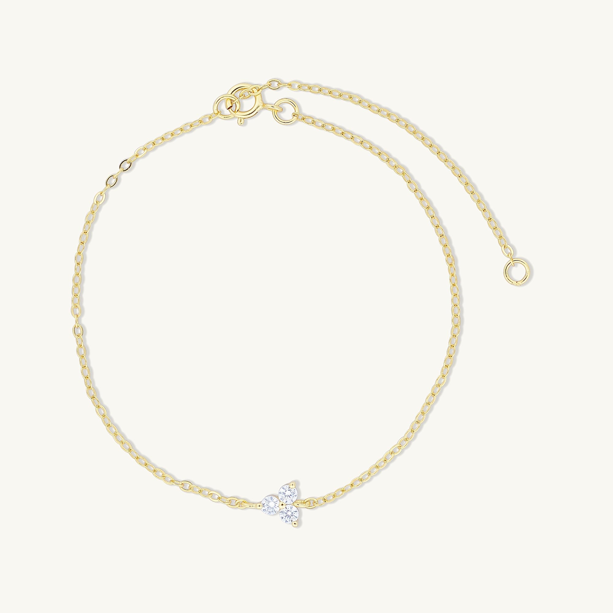 Single Letter Gold Bracelet – MUSE