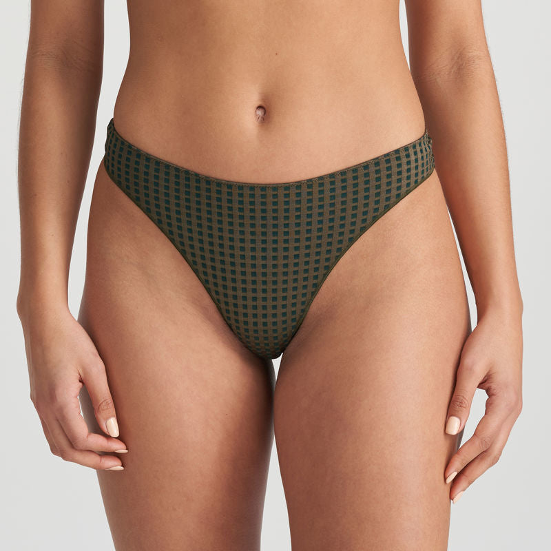 SP Delice Sea Green Thong – Night Owl Designer Lingerie