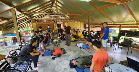 Advanced First Aid CPR AED Training at Jungle Life Camp