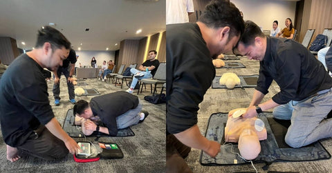 CPR AED Training with Green Peace (Thailand)