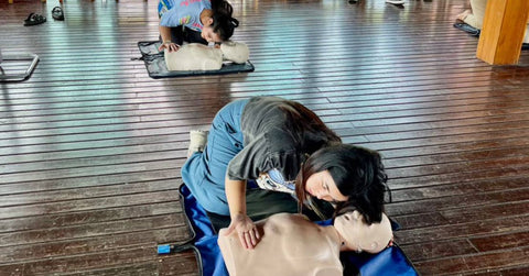 CPR AED Training with Greenpeace