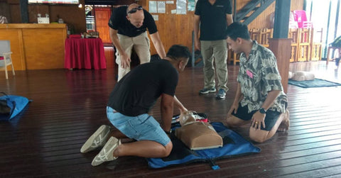 CPR AED Training with Greenpeace
