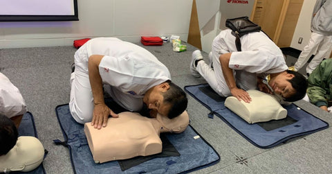 CPR AED Training with Honda
