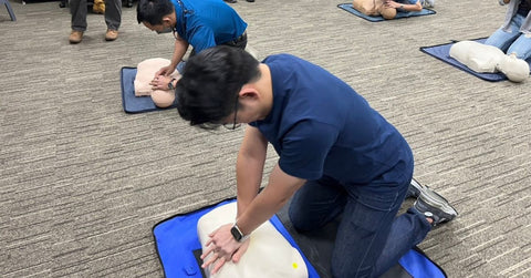 CPR AED Training with NEC