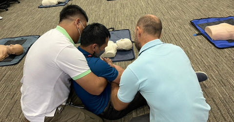 CPR AED Training with NEC
