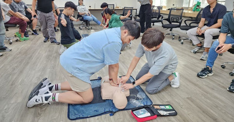 First Aid CPR AED Training With ERM