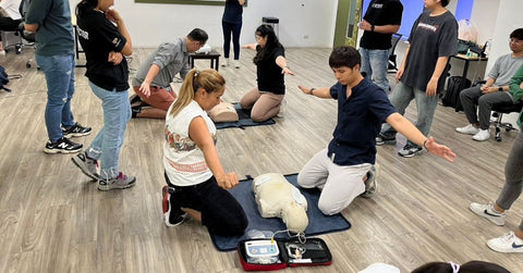 First Aid CPR AED Training With ERM