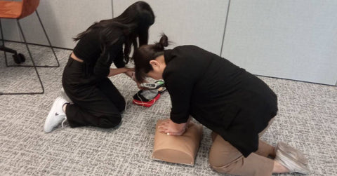 First Aid CPR AED Training with The Great Room PS Ltd