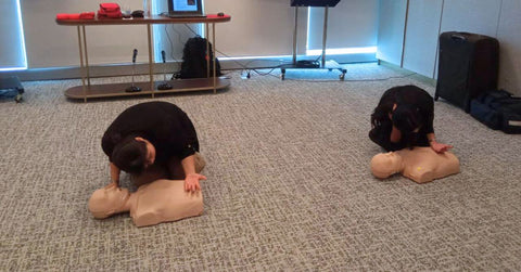 First Aid CPR AED Training with The Great Room PS Ltd