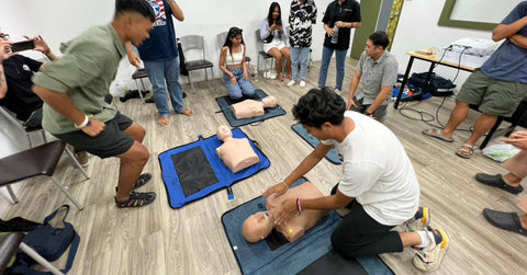 First Aid CPR AED Training with Trutravels