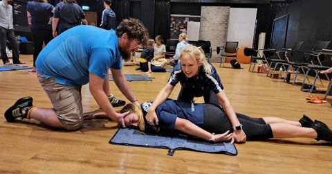 First Aid CPR AED training with Harrow International School