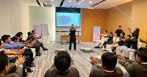 First Aid CPR AED with Hilton Pattaya Hotel