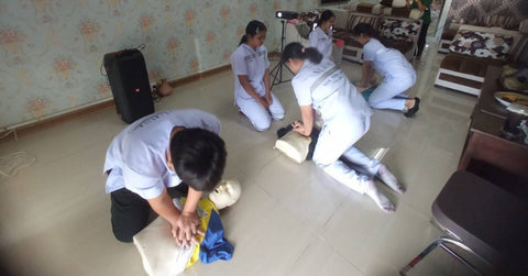 First Aid CPR AED with YOK Nurse