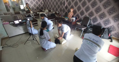 First Aid CPR AED with YOK Nurse