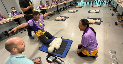 First Aid CPR AED Training with GULF SRC