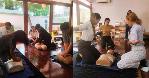 Pediatric First Aid CPR AED Training with Earl Montessori