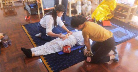 Pediatric First Aid CPR AED Training with Earl Montessori