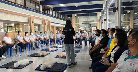 First Aid CPR AED Training with Viravan Company