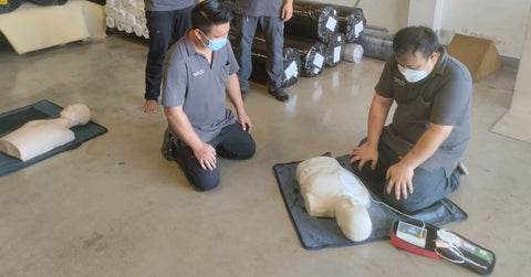 First Aid CPR AED Training with Rovitex Company