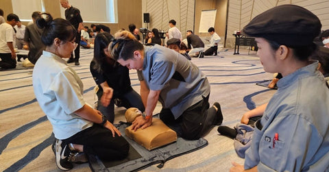 first aid cpr aed course bangkok first aid