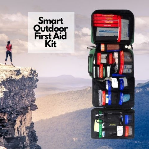 SmartKit®_Emergency Outdoor First Aid Kit | 4 Sections - 255 Pcs