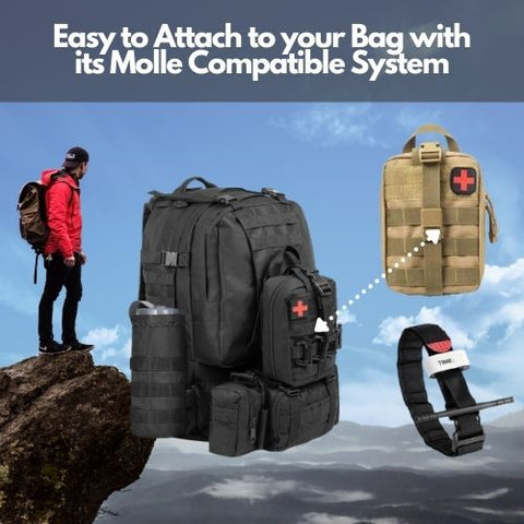 ECAT® 2 in 1 Emergency Tourniquet + Tactical First Aid Bag