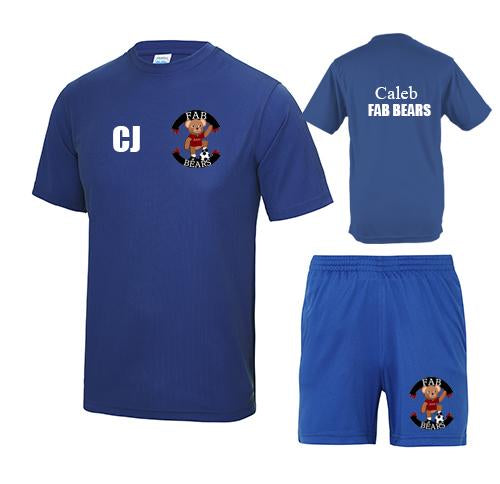 Training Tee - Cardiff City ADC Bridgend – K n M's Embroidery Ltd