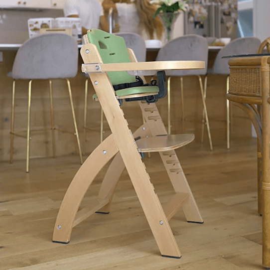 abiie beyond wooden high chair