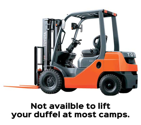 Forklift not available