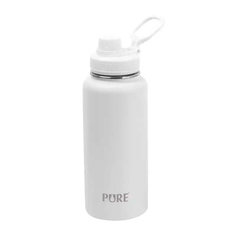 Thermal Stainless Steel Bottle - Spout Lid SizeChart.MustangTrident Pull the trigger main image 1