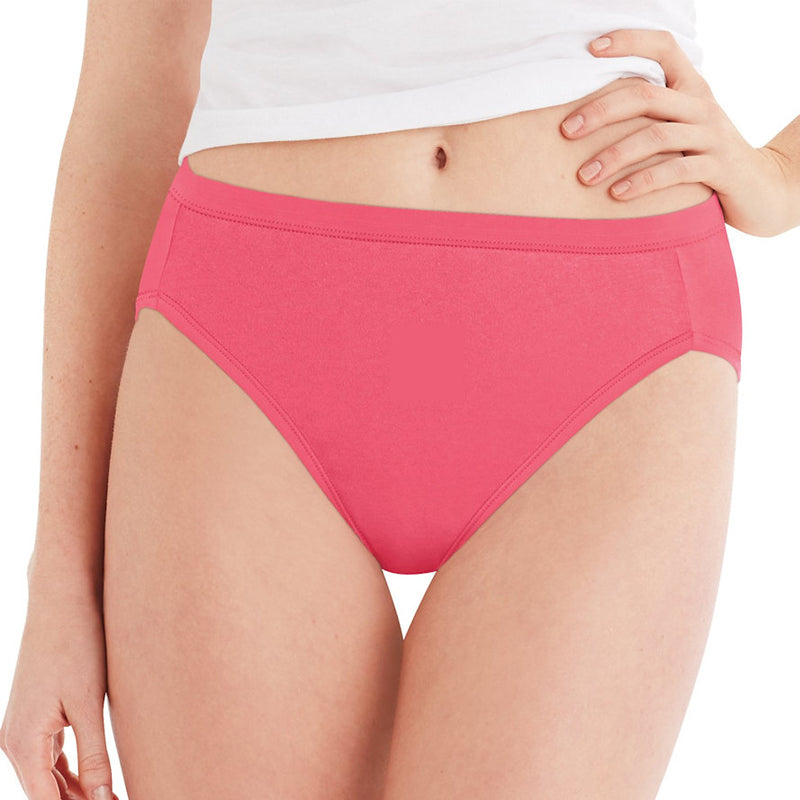 Hanes 6 Pair Cotton Cool & Comfortable Brief Panties - Womens M / 6 - NWT 