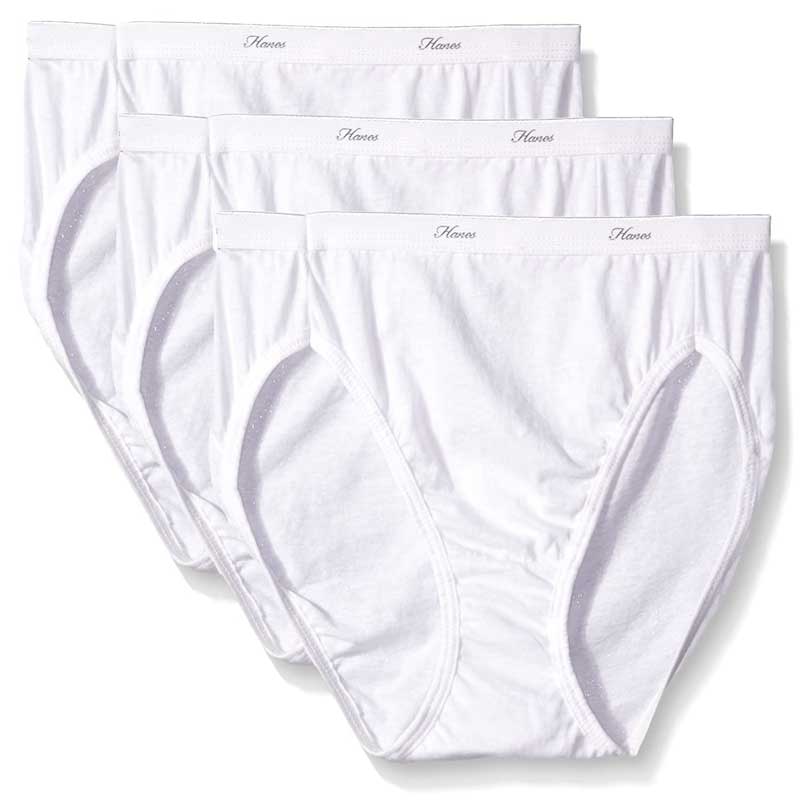 Hanes, Intimates & Sleepwear, The Hanes Womens Nylon White Hicut Underwear